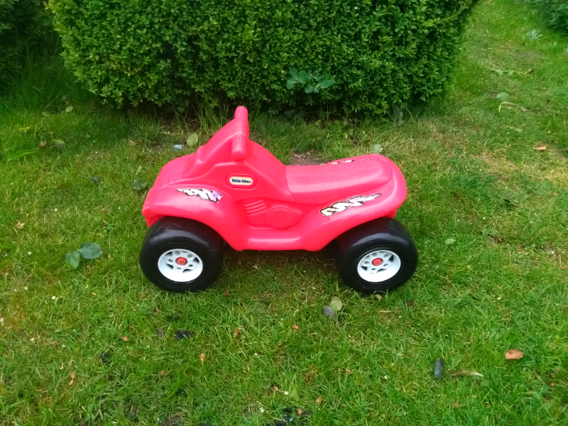 little tikes ride on quad bike